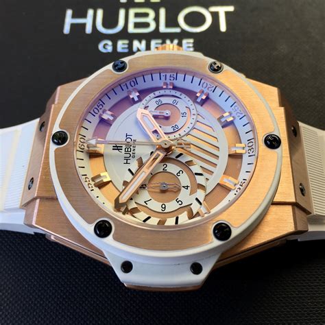 hublot king power rose gold